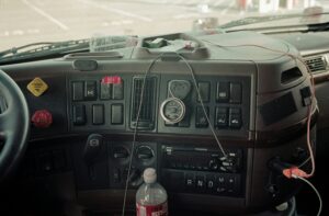 tractor truck dash