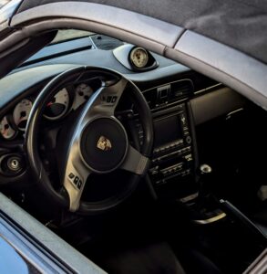 Porsche Driver Interior