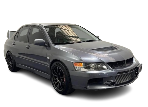 2006 Mitsubishi Lancer Evolution IX (2.0 L Turbo I4, AWD, 5-speed manual)