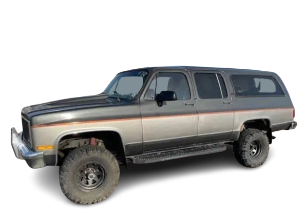 1990 GMC Suburban 2500 (7.4 L V8, TH400)