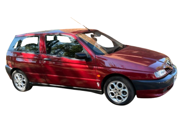 1998 Alfa Romeo 145 TS (2.0L I4, FWD, 5-speed manual)