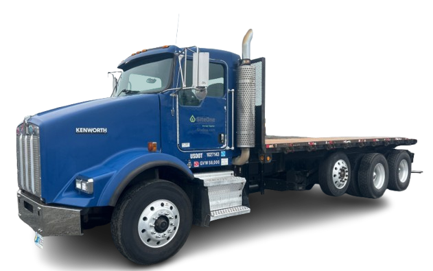 2007 Kenworth T800 Flatbed (6×4, 10-speed manual)