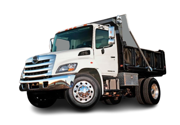 2016 Hino 338 Dump Truck (RWD, 6-speed automatic)