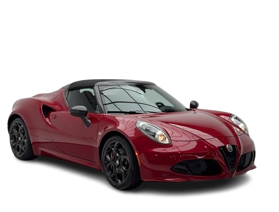 2018 Alfa Romeo 4C (1.7L Turbo, RWD, 6-speed dual-clutch)
