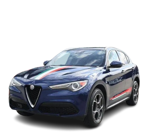 2018 Alfa Romeo Stelvio (2.0L Turbo, AWD, 8-speed auto)