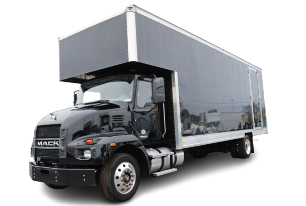 2019 Mack MD6 Box Truck (RWD, 6-speed automatic)